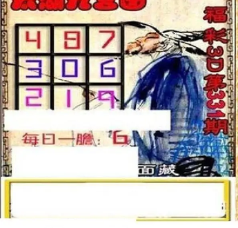 25331期: 太湖图福彩3D精品预测