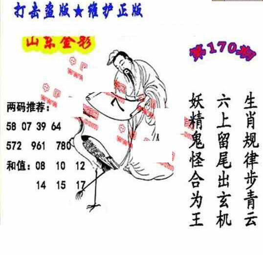 24170期: 福彩3D丹东全图分析