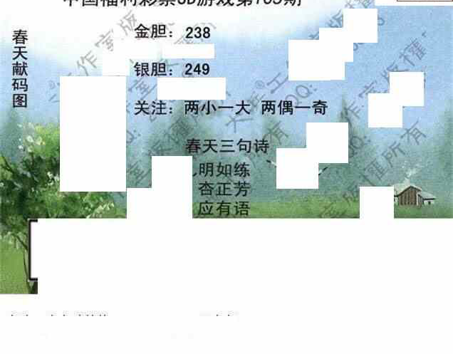 24105期: 大兵福彩3D黄金报图版