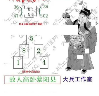 26014期: 大兵福彩3D黄金报图版