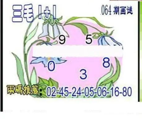 25064期: 三毛3D精品图谜