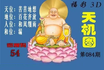 3D084期：北盟天机图迷