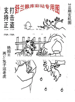 25318期: 老村长福彩3D天天图谜