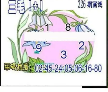 25326期: 三毛3D精品图谜