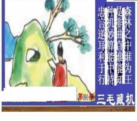 24091期: 三毛3D精品图谜
