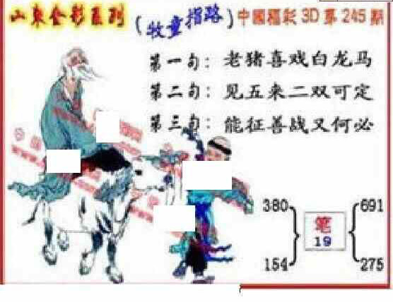 24245期: 福彩3D丹东全图分析