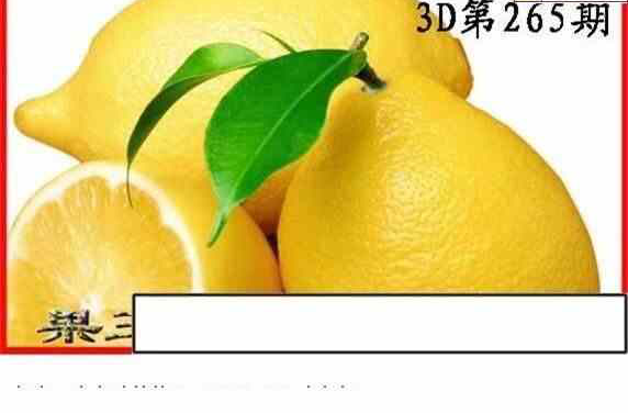 24265期: 白老3D杀码图版