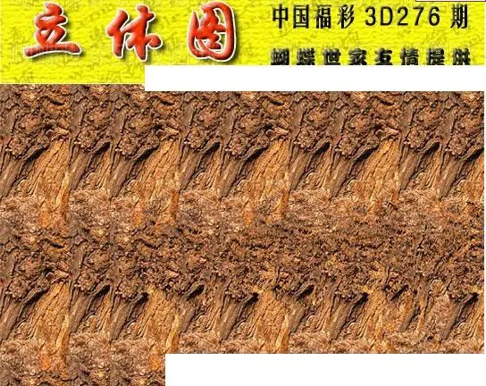 25276期: 3D蝴蝶世家蝴蝶彩图