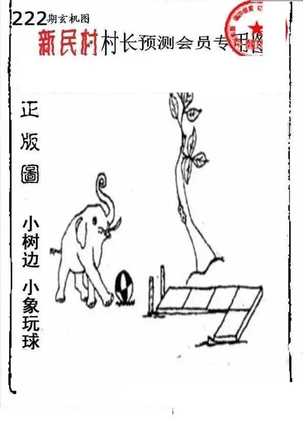 25222期: 老村长福彩3D天天图谜