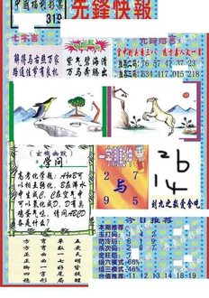 25319期: 福彩3D丹东全图分析