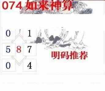 24074期: 白老3D杀码图版