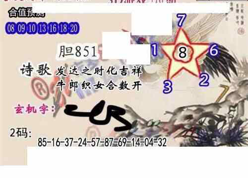 24176期: 白老3D杀码图版