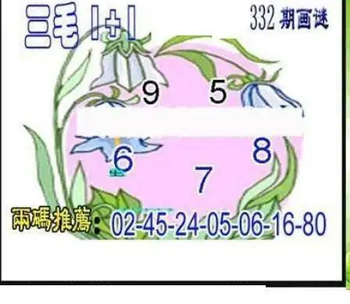 25332期: 三毛3D精品图谜