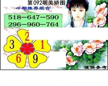 福彩3D 26092期佐罗图一掌经预测图