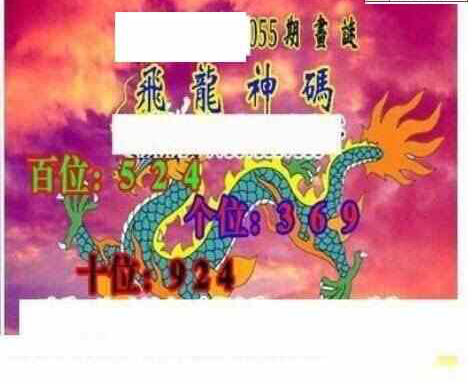 25055期: 三毛3D精品图谜