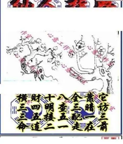 25281期: 三毛3D精品图谜