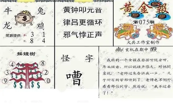 26075期: 大兵福彩3D黄金报图版