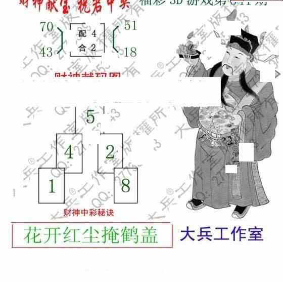 25041期: 大兵福彩3D黄金报图版