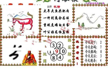 26080期: 福彩3D丹东全图分析