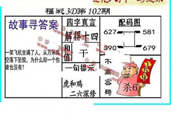 26102期: 福彩3D丹东全图分析