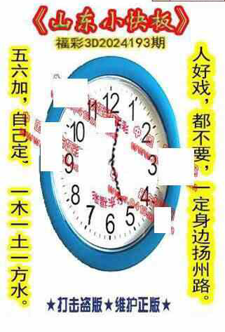 24193期: 福彩3D丹东全图分析