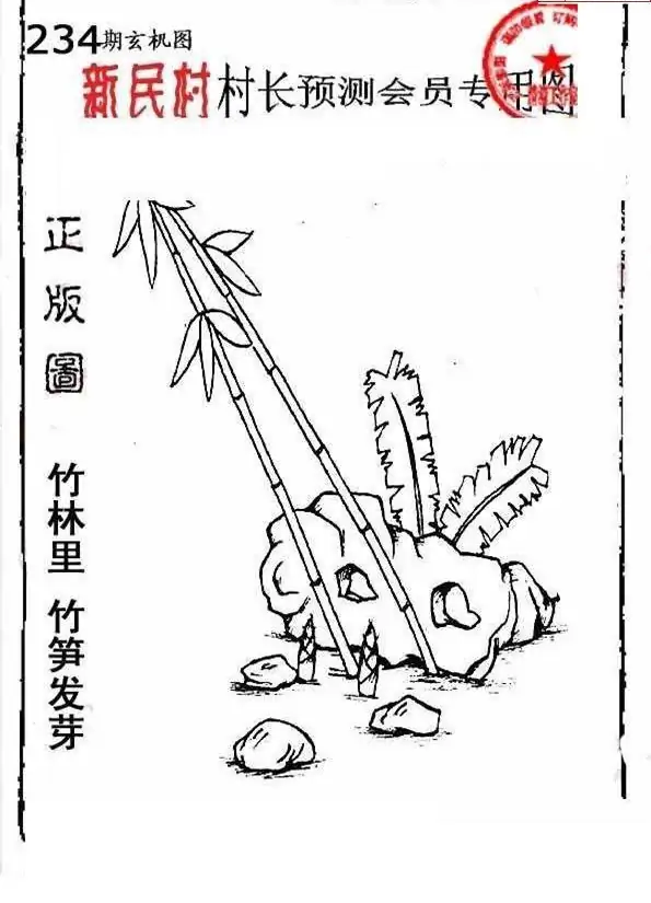 25234期: 老村长福彩3D天天图谜