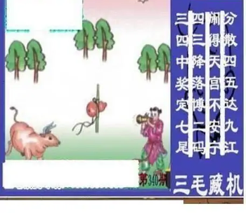 25340期: 三毛3D精品图谜