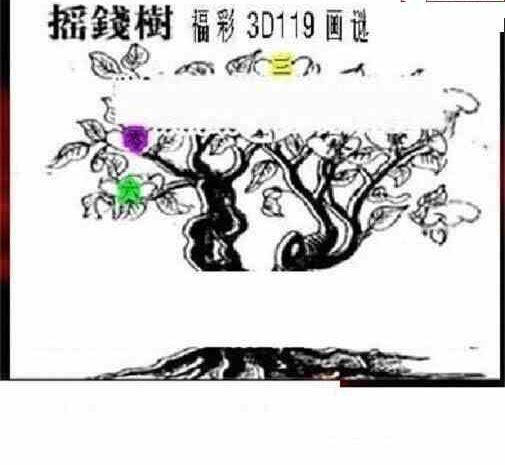 24119期: 三毛3D精品图谜