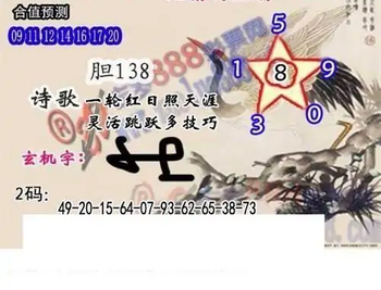 25319期: 白老3D杀码图版