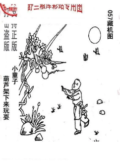 26057期: 老村长福彩3D天天图谜
