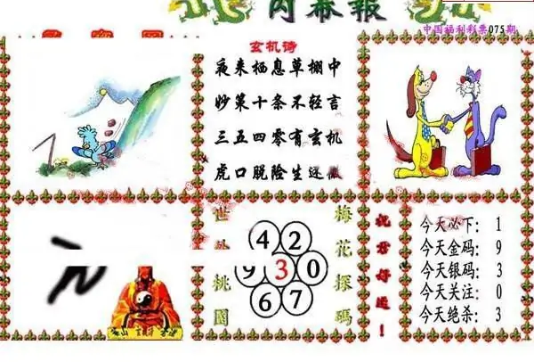 25075期: 福彩3D丹东全图分析