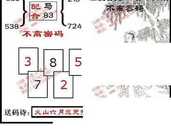 九宝图26080期福彩3D寻码图