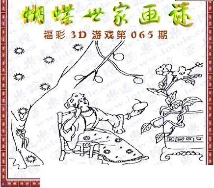 25065期: 3D蝴蝶世家蝴蝶彩图