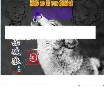 25349期: 三毛3D精品图谜