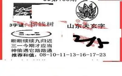 25103期: 福彩3D丹东全图分析