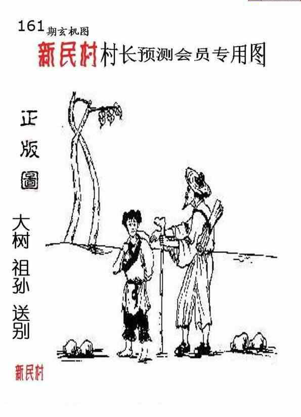 24161期: 老村长福彩3D天天图谜