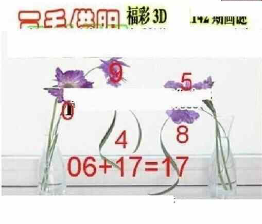 24142期: 三毛3D精品图谜
