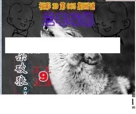 25065期: 三毛3D精品图谜