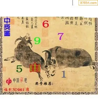 福彩3D26061期天中全套预测分析图