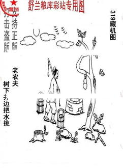 25319期: 老村长福彩3D天天图谜