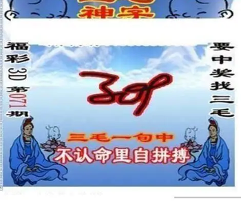 26071期: 三毛3D精品图谜