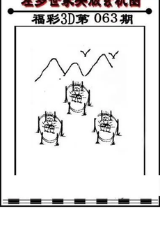 福彩3D 26063期佐罗图一掌经预测图