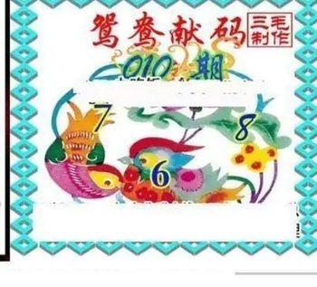 26010期: 三毛3D精品图谜