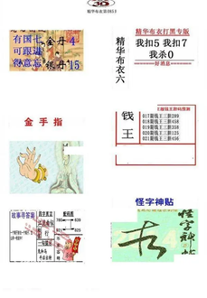 26021期: 福彩3D全套图版参考