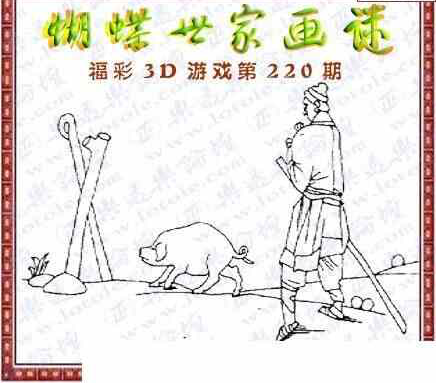 24220期: 3D蝴蝶世家蝴蝶彩图