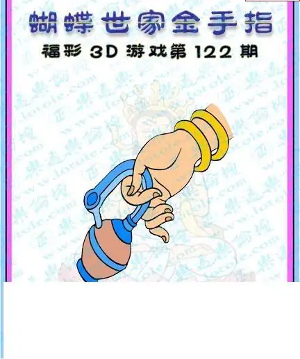 25122期: 3D蝴蝶世家蝴蝶彩图