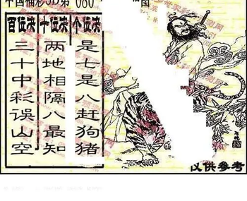 福彩3D 26080期佐罗图一掌经预测图