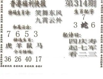 25314期: 白老3D杀码图版