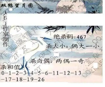 25330期: 大兵福彩3D黄金报图版