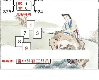 福彩3D26034期天中全套预测分析图